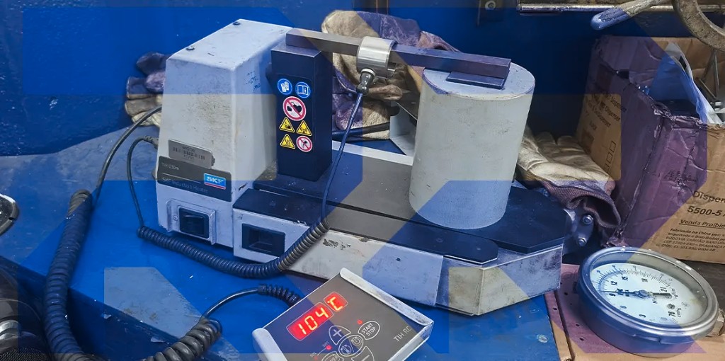 Retrofit e aquecimento por indução em oficina